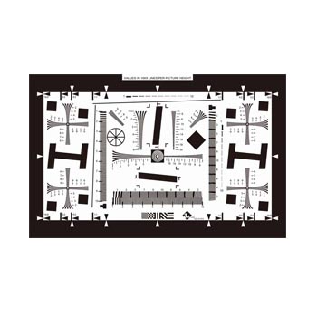 ISO12233分辨率测试卡(标准型)